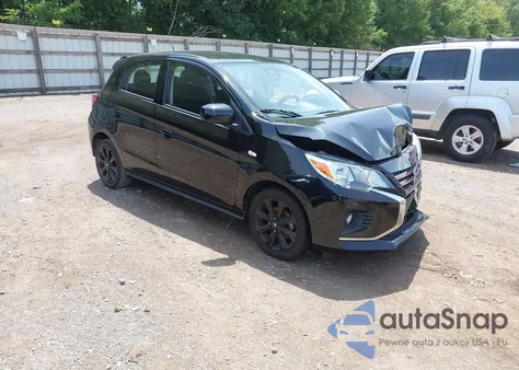2022 Mitsubishi Mirage Black Edition/Se из США, поврежденный, VIN ML32AWHJ7NH005410